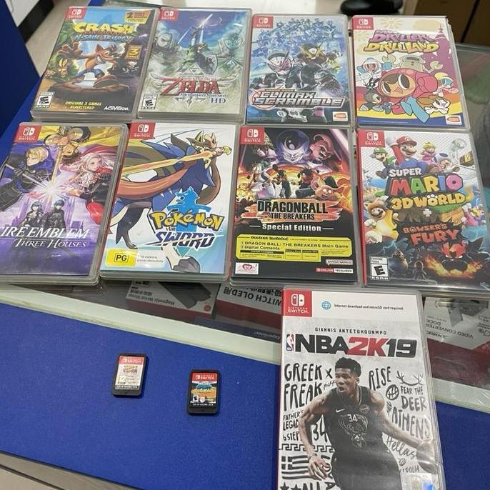 Kaset Nintendo Switch Original Bekas / Second Normal