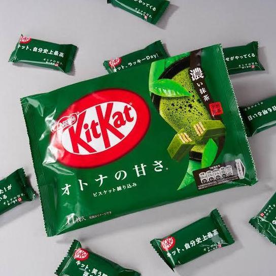 Kit Kat Matcha / Kit Kat Jepang Green Tea / Matcha Kitkat / Kitkat Jepang / Coklat Kitkat / Coklat P