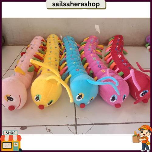 Boneka Hiasan Dashboard Mobil Boneka Ulat / Boneka Ulil / Boneka Panjang Harga Terjangkau