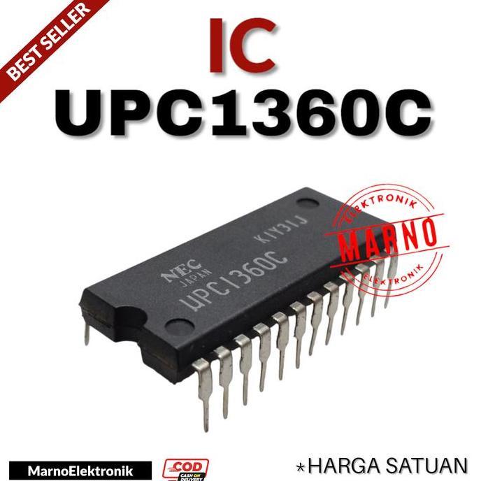 IC UPC1360C UPC 1360C UPC1360 UPC 1360 ASLI ORIGINAL ORI A2162