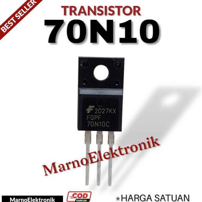 TRANSISTOR TR 70N10 FQPF 70N10 FQPF70N10 ASLI ORIGINAL ORI A2162