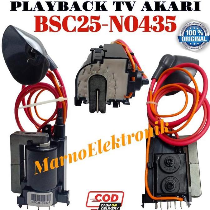 PLAYBACK FLYBACK TV AKARI BSC25-N0435 BSC 25-N0435 BSC25N0435 ORIGINAL A2162