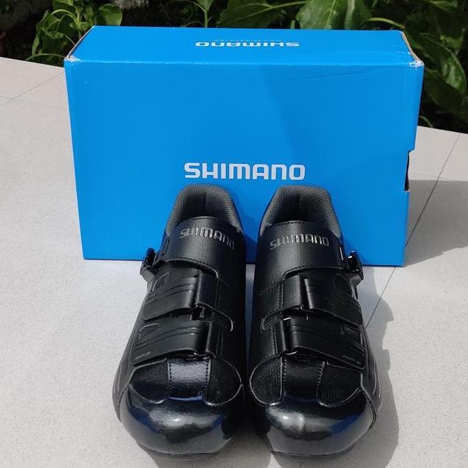Sepatu Cleat Sepeda Roadbike MTB Shimano RP3 Black