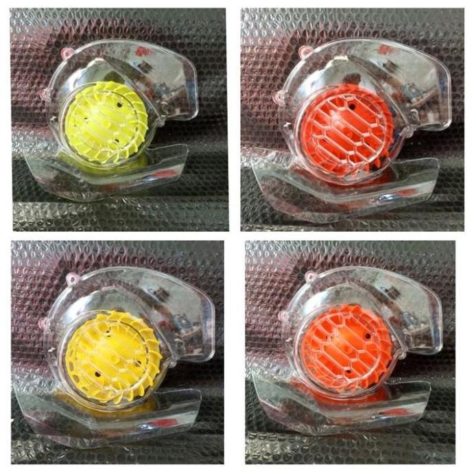 TUTUP COVER KIPAS TRANSPARAN+KIPAS WARNA FAZZIO SAOUL GT 125 MIO M3 125 MIO GEAR 125 READY STOCK