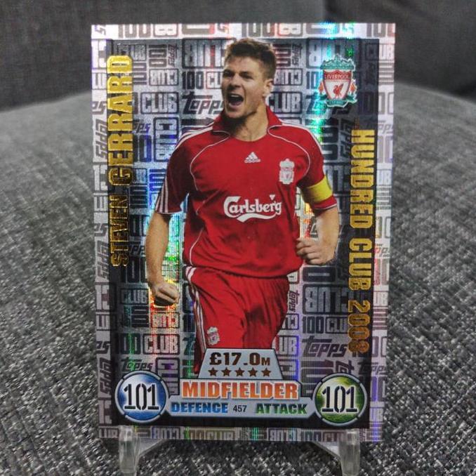 Match attax 16-17 hundred club steven gerrard