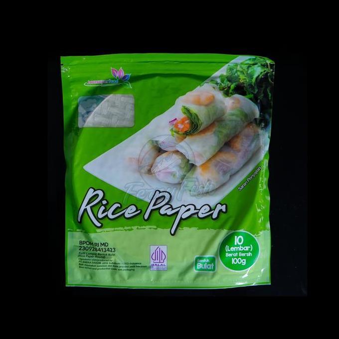[] Rice Paper / Kulit Lumpia Vietnam Bulat Halal
