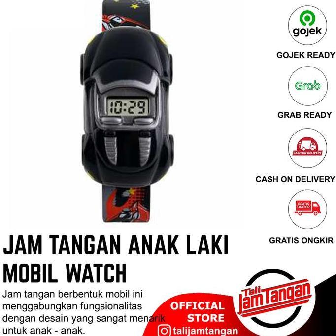 Jam Tangan Anak Kecil Pria Bisa dijadikan Mobil-mobilan Hot Rod