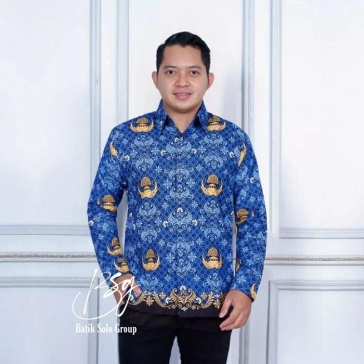 Batik Korpri Pria Terbaru Lapis Furing Dan Non Furing / Batik Korpri Pria / Seragam Korpri Pns