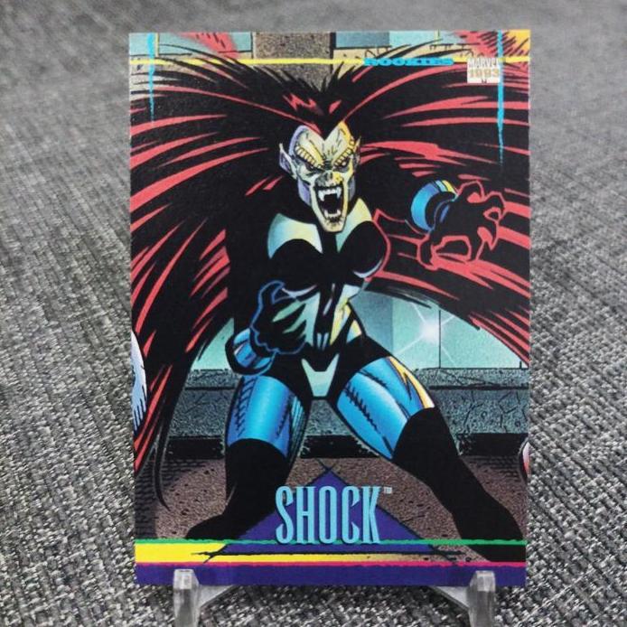 Skybox marvel 1993 shock trading card