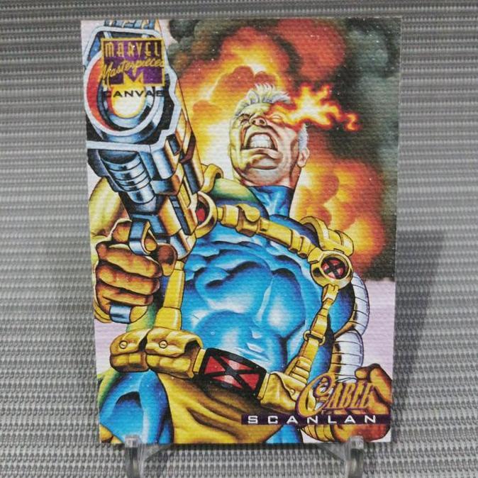 Marvel masterpieces 1995 canvas cable