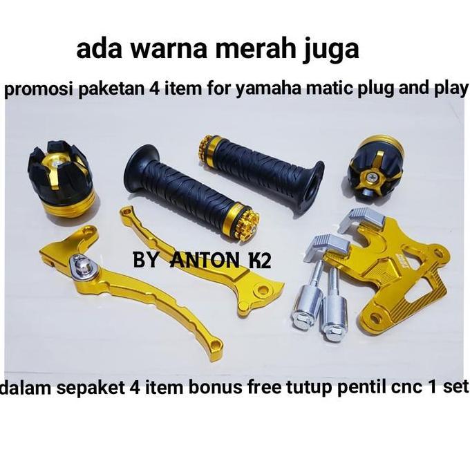 HANDLE REM-TUTUP KALIPER VARIASI- MOTOR MIO J-MIO M3-MIO Z-GT READY STOCK