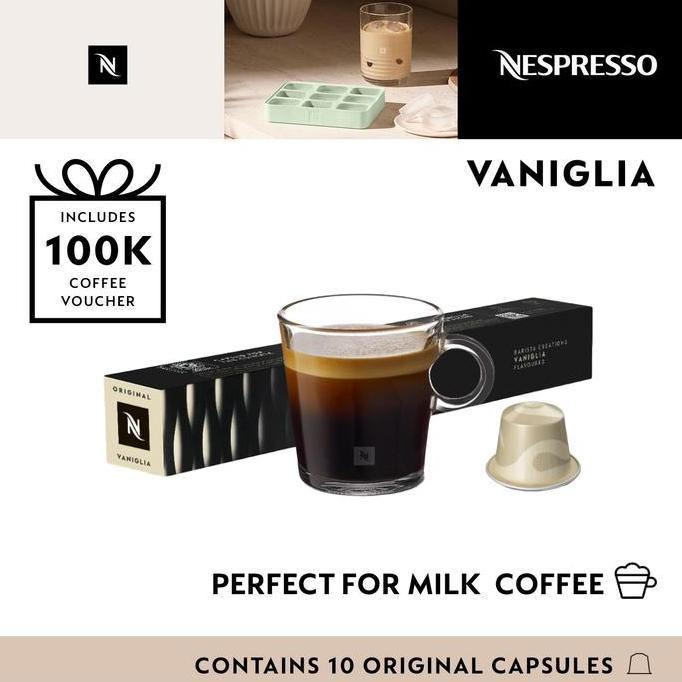 [] Nespresso Barista Creation Vaniglia coffee capsule (Kopi Kapsul)