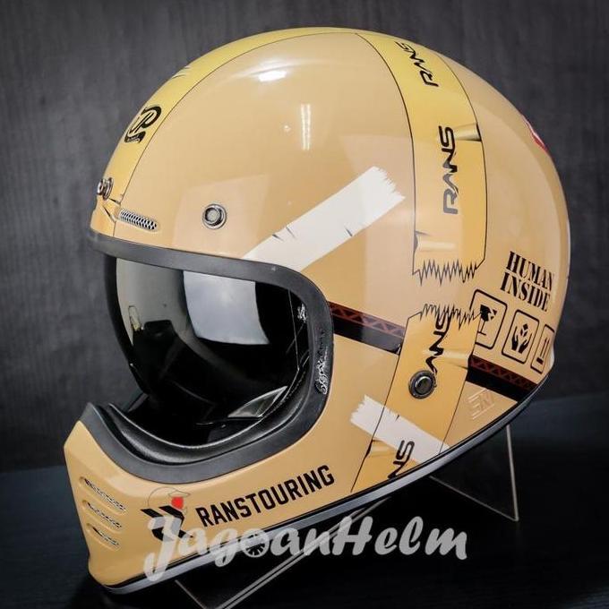 JPX HELM JP SIGNATURE HUMAN INSIDE RANS SE  | RETRO CLASSIC DDRING