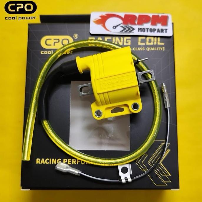 Koil Coil Ignition12v CPO Pengapian Koil Karburator or Injeksi Koil Racing Original CPO Cool Power