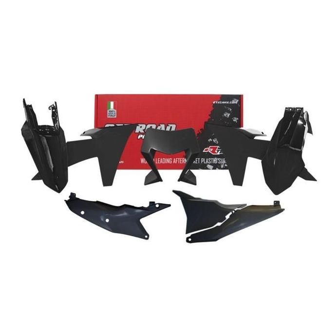 RTECH Body Kit KTM EXC/EXCF 2024-2025 Black terlaris