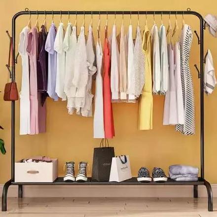 Stand Hanger Gantungan Baju Gawang Baju Estetik Multifungsi Serbaguna