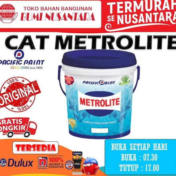 FYP CAT METROLITE PUTIH 25KG (16L) CAT TEMBOK METROLITE PUTIH //