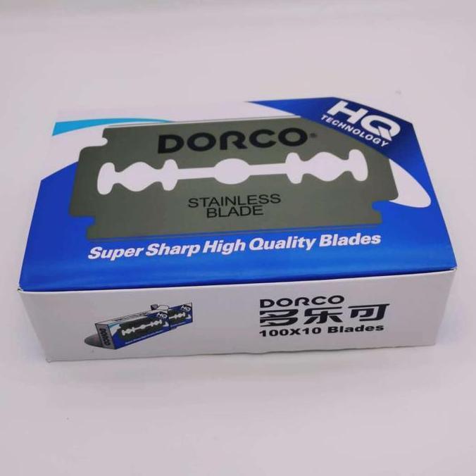 Trucco- Jeje Silet Dorco Biru 100 Keping Box Biru
