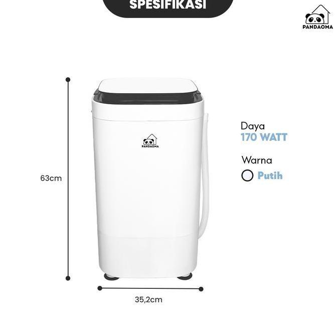 Andrivameiy - Pandaoma Mesin Cuci Mini Atro Mesin Cuci Sepatu Mesin Cuci Portable Kapasitas 4,5Kg