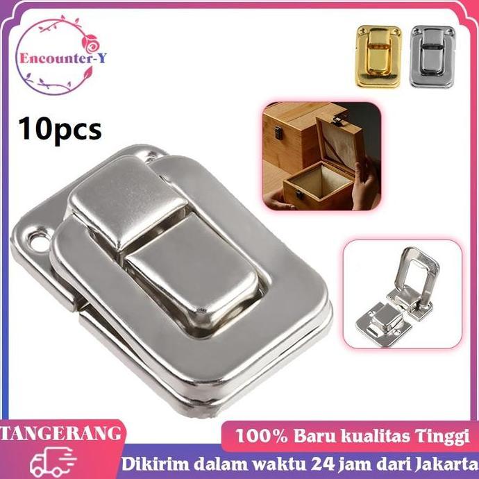 NEZGEFIG Kunci Kotak Perhiasan 10pcs Kunci Kotak Perhiasan Kunci Pengait Box