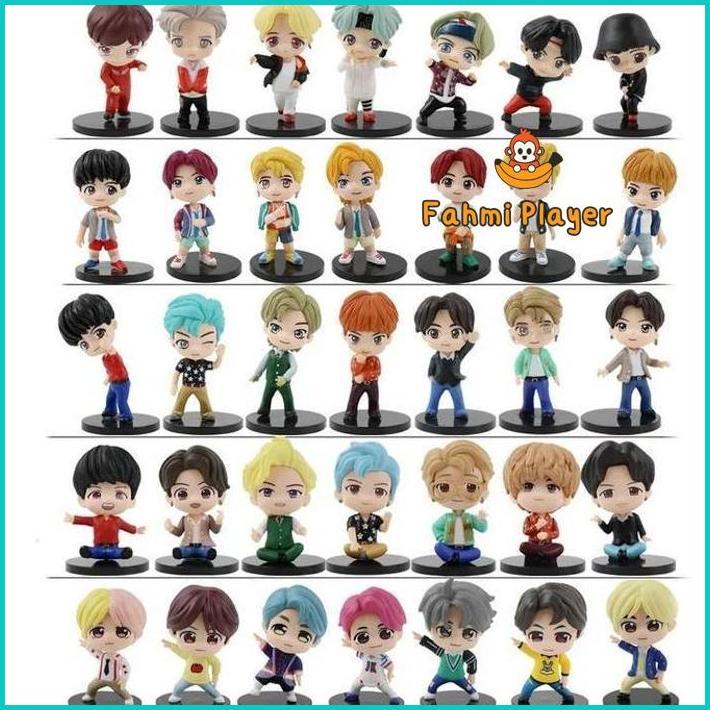 Action Figure Bts Bangtan Boys Kpop Idol Bt21 Tiny Tan