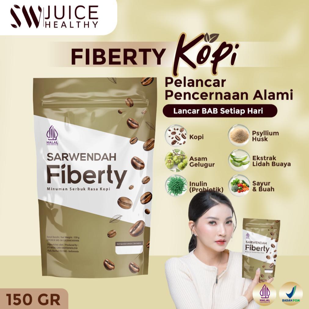 Sarwendah Juice ( Fiberty Kopi 150Gr ) Diet Detox Melancarkan Bab - Menurunkan Berat Badan
