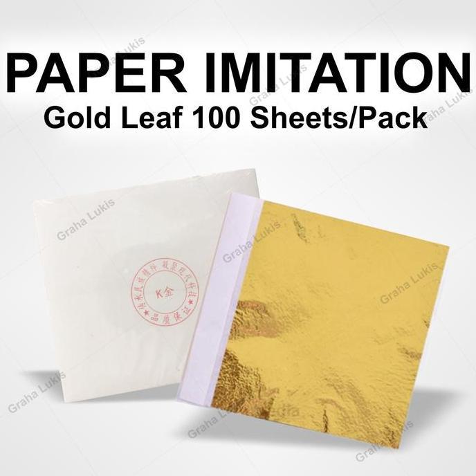 MONT MARTE IMITATION GOLD LEAF / KERTAS FOIL EMAS