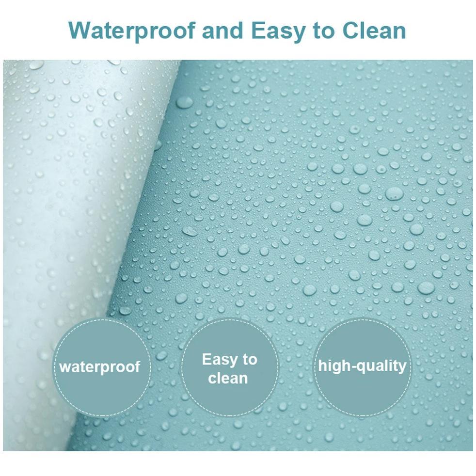 Desk Mat PU Leather Alas Meja Belajar / Kompuer Kerja Waterproof Anti Air Mousepad Deskmat Large 40x