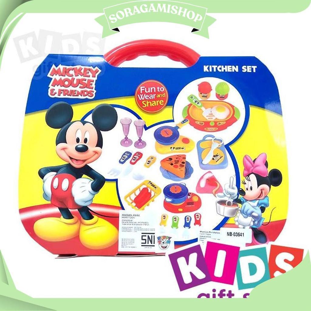 Mickey Mouse Tableware Kitchen Set KGS Terbaru