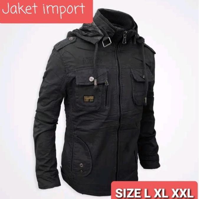 Bless- Jaket Kanvas Pria//Jaket Import //Jaket Pria Terbaru//Jaket