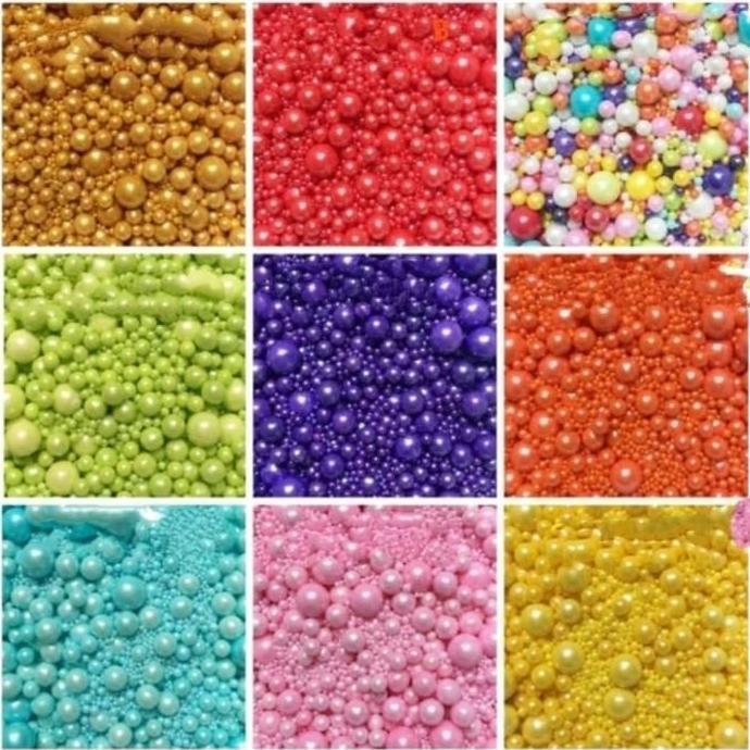 Bre- Sprinkle 100Gr Warna Warni, Trimit Kue, Sprinkle Cake, Taburan Kue