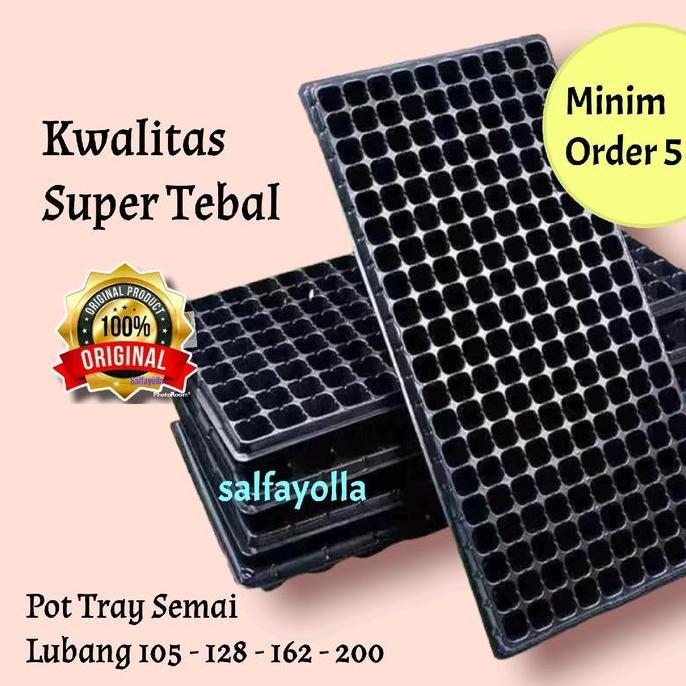 PAKET HEMAT 5 pcs Pot Tray Semai Tempat semai Bibit Tanaman