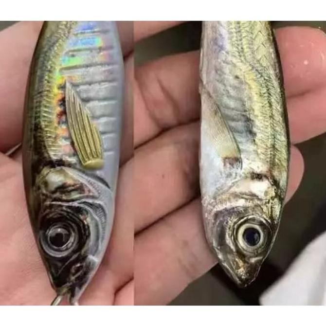 Aquasite Metal Jig Bionik Mirip Ikan Asli Lure GID Super Realistik Untuk Angler Sejati