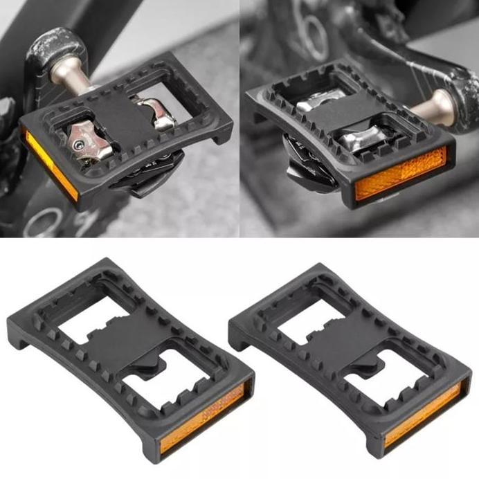 Promend Cover Pedal Cleat MTB Clipless Adapter Pedal Cleat MTB Plat