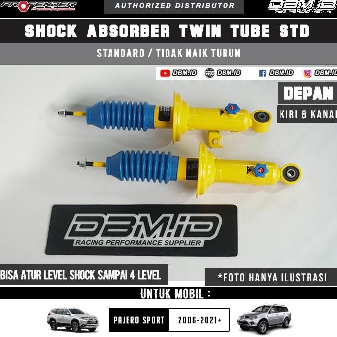 TERBARU - PROFENDER Shock Offroad Adjustable Pajero Sport Depan STANDARD