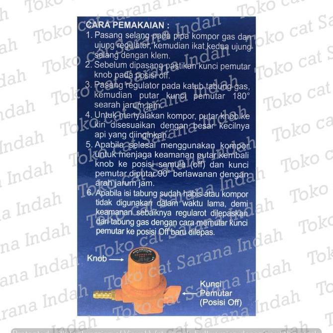 REGULATOR GAS ZEPPELIN 181 REGULATOR ZEPPELIN HIGH PRESSURE Tekanan Ti