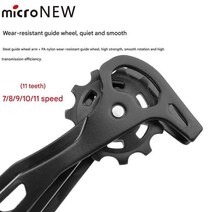 microNEW RD Sepeda MTB Roadbike Rear Derailleur 7 8 9 10 11 Speed