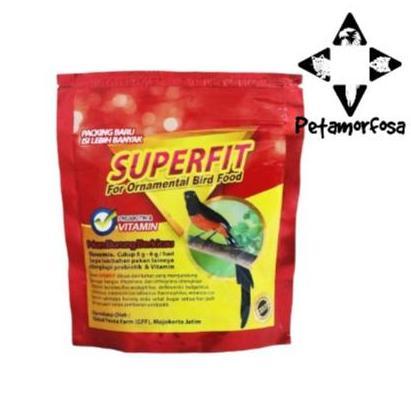 SUPERFIT RED Pakan KONTES VOER Burung Tinggi Protein Murai Kacer Cucak Anis Dll