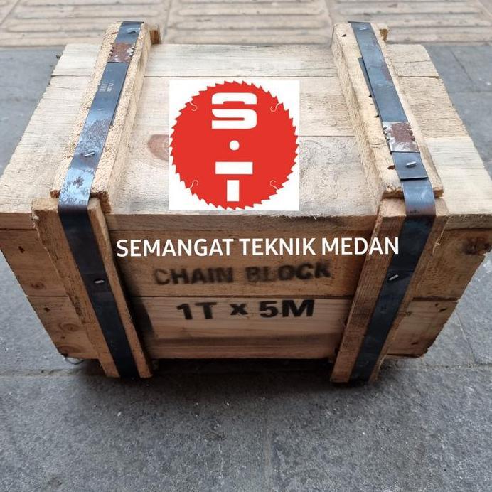 ((PROMO)) CHAIN BLOCK TAKEL KATROL HOIST 1TON 1 TON 5 METER 5 M ELEPHANT GAJAH