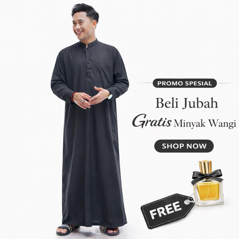 Exclusive Gamis Pria Jubah Pria  Jubah Gamis Pria Lengan Panjang