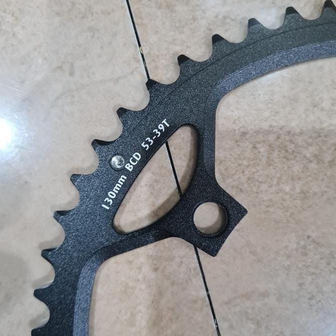 Chainring double LITEPRO ORI 53t 39t 53 39 crankset dual speed