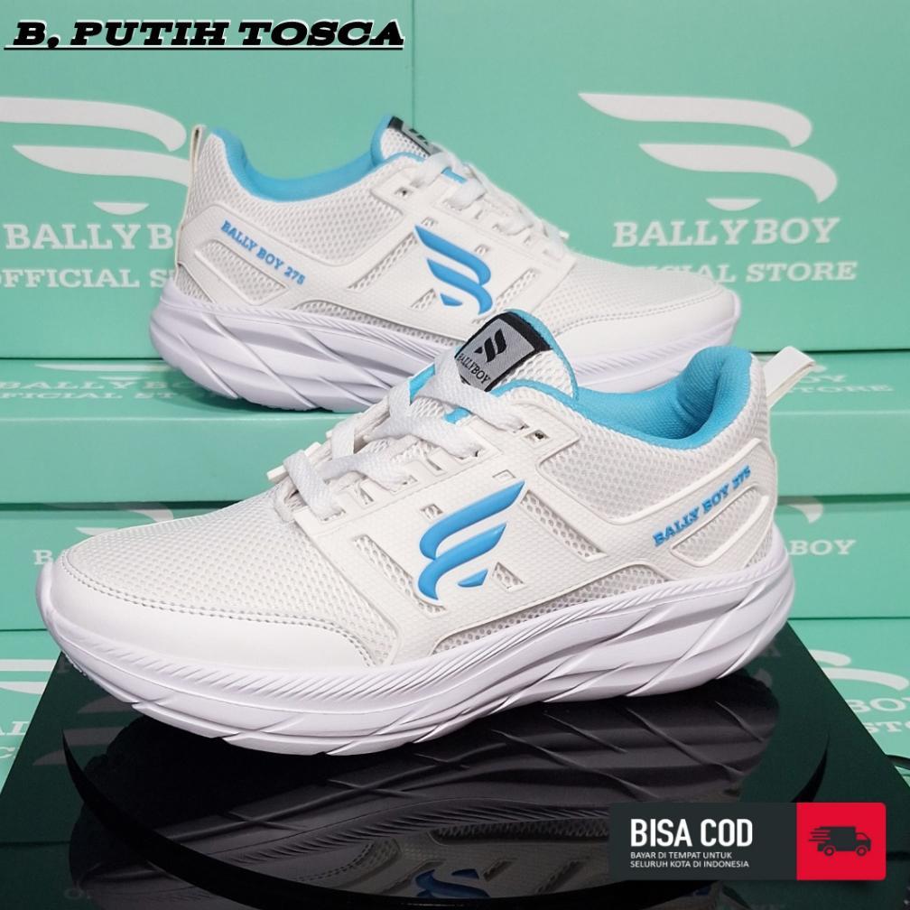 Berkualitas Sepatu Hitam Polos Pria Full Black Sekolah / Sepatu Bally Boy Sneakers Terbaru