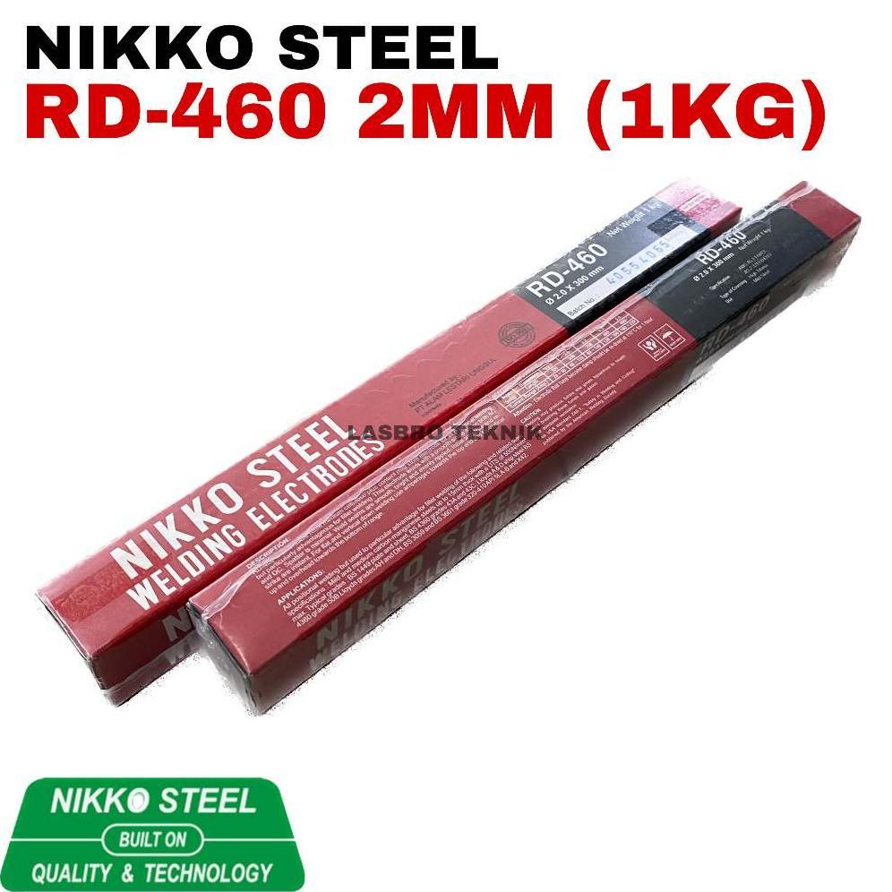 Kawat Las RD-460 2mm 1KG E6013 / NIKKO STEEL RD460 2mm 1KG