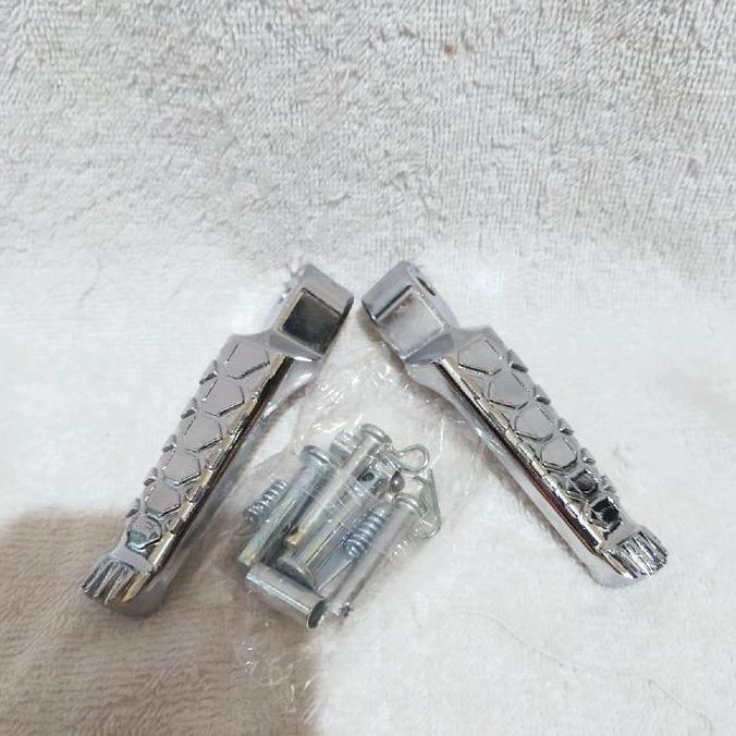 Promo Footstep Belakang Chrome Beat Vario Pcx Adv Scoopy Cb 100 Cbr Cb 150R Tiger Megapro Motorcycle