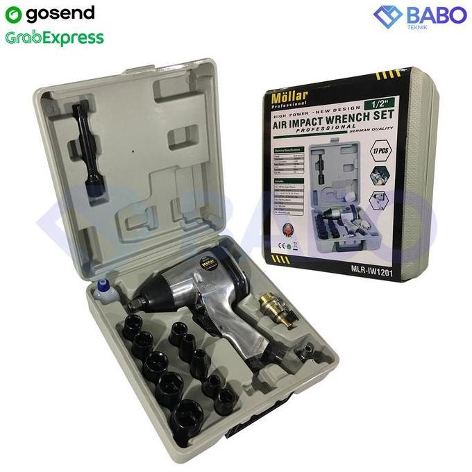 Air Impact Wrench Kit Mollar Terbatas