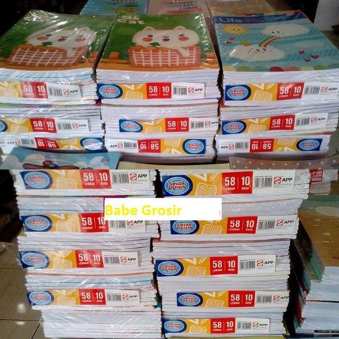 Book- Buku Tulis Sidu 58 / Buku Sidu 58