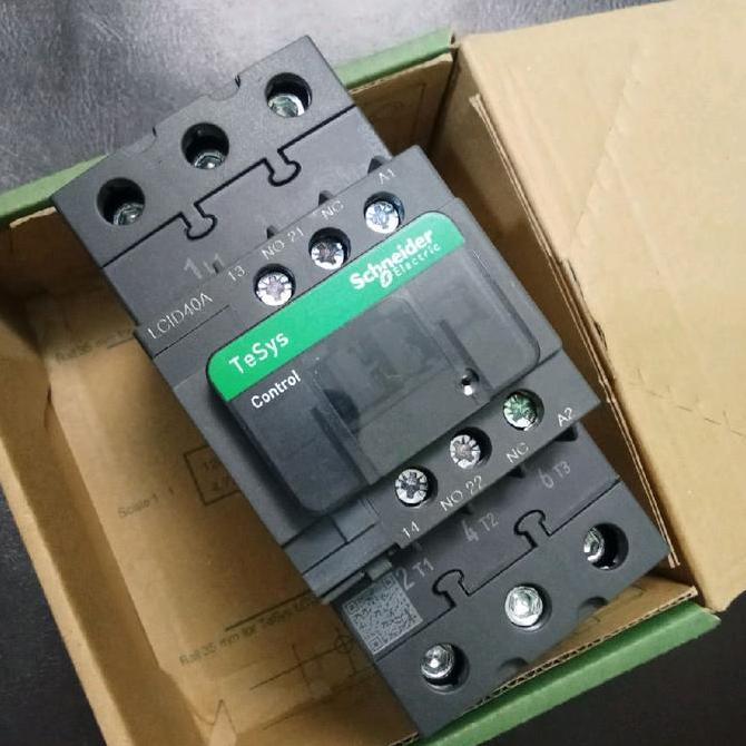pt.sutijaya / Contactor Schneider LC1D40AF7 LC1D40 Coil 110V ac 3p 60A 3p Original Bergaransi Diskon