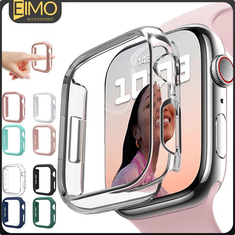 PROMO Hard PC Case for Apple Watch SE 2 Ultra 2 Series 10 9 8 7 6 5 4 3 2 1 IWatch 49mm 46mm 41mm 45