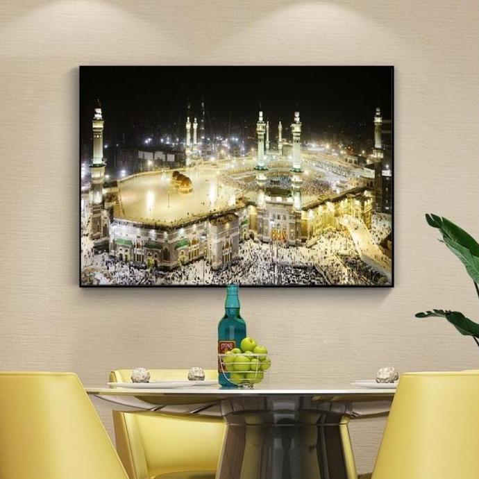 kevin.cv- DIY Diamond Painting Full Kabah Mekah Tempat Ibadah 80x50cm D818 Diskon