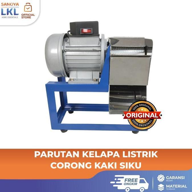 ovandakiseller - sanoya parutan kelapa listrik kaki siku mesin parut kelapa & singkong halus, stabil